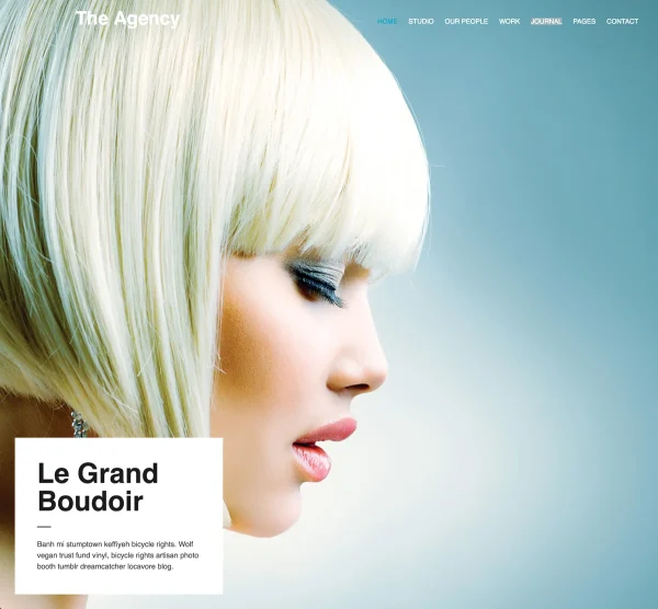 The Agency WordPress Theme