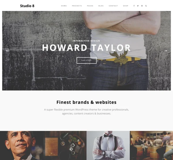 Studio 8 WordPress Theme