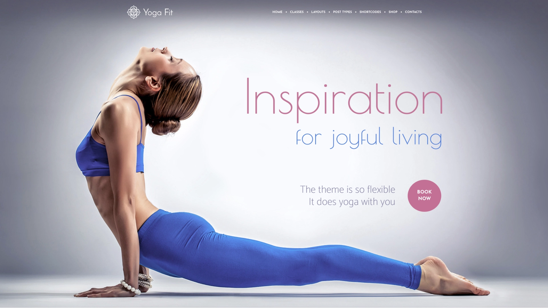 Yoga Fit sports fitness and gym WordPress theme