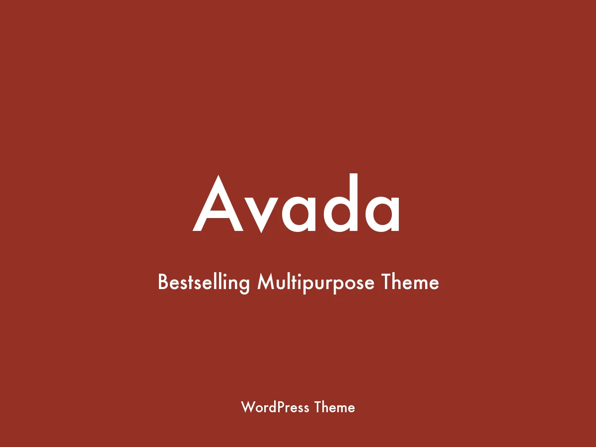 Avada WordPress theme branded card for the best mortgage broker WordPress themes roundup
