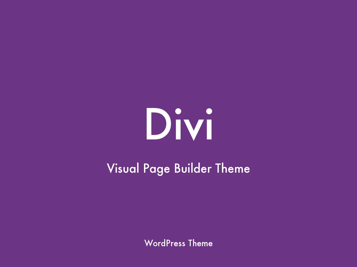 Divi WordPress theme branded card for the best mortgage broker WordPress themes roundup